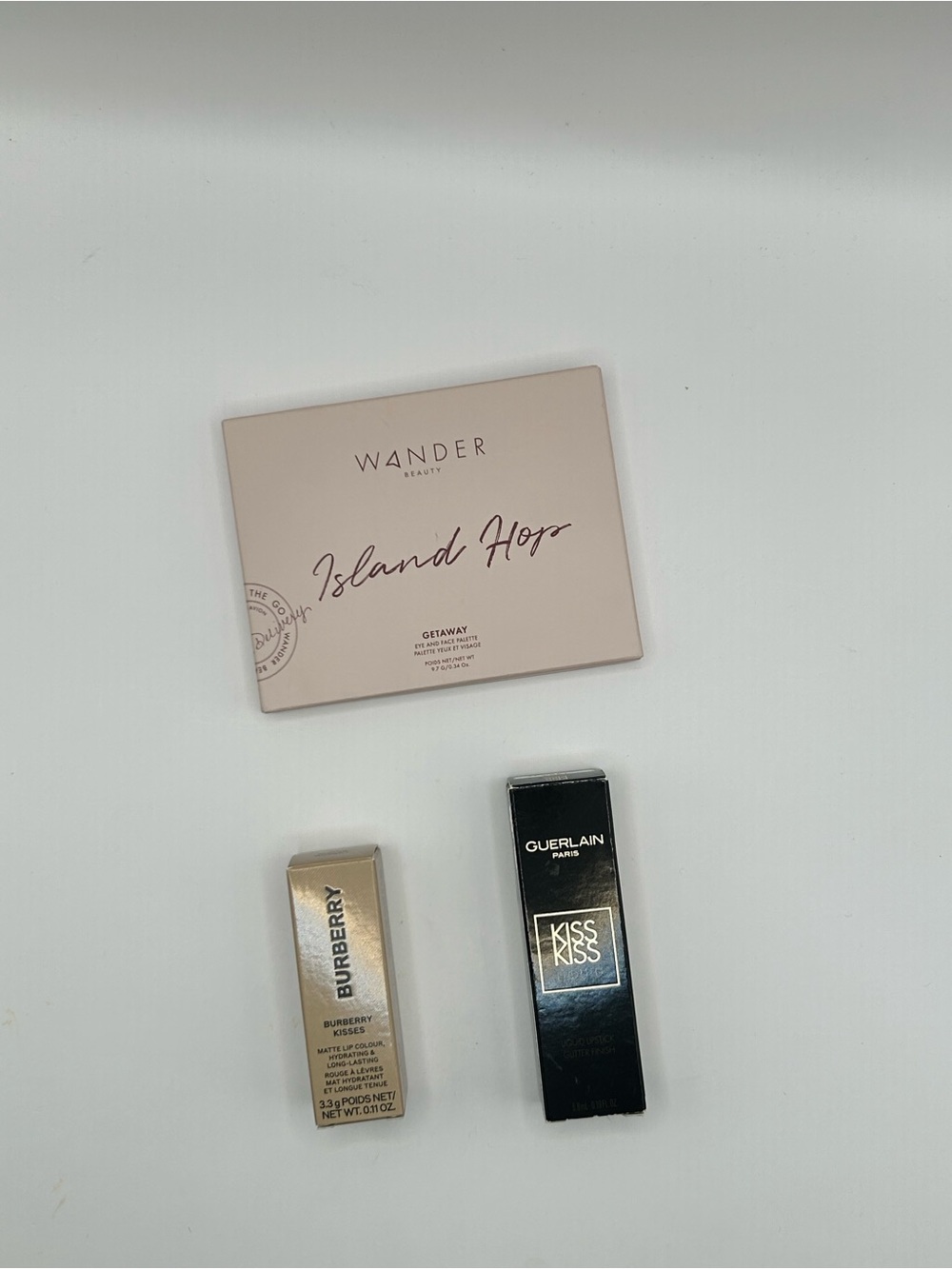 Make Up Wander Beauty Island Hop, Burberry and Guerlin Lipstick
